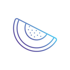 Melon Vector icon