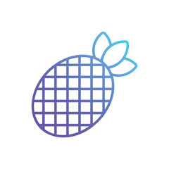 Pineapple Vector icon