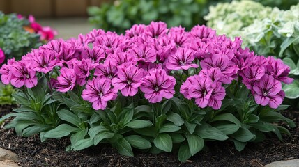 vibrant magenta dianthus flowers in full bloom showcasing delicate fringed petals,a lush green backdrop perfect for adding bold color to gardens or floral arrangements