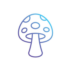 Mushroom Vector icon