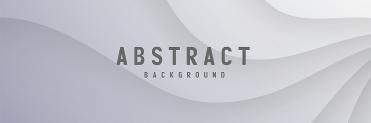 Fototapeta premium Abstract, light gray, wavy background