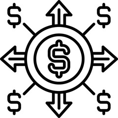 Business And Network Icon Vector Element