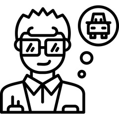 Car Icon Vector Element