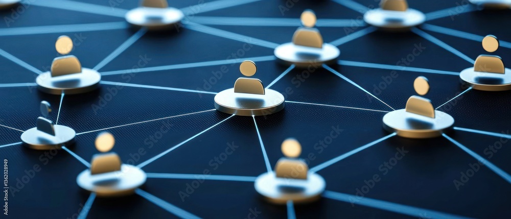 Poster global network connections: a visual representation of interconnectivity and collaboration in a mode