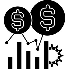 Bars Icon Vector Element