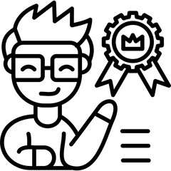 Bond Icon Vector Element