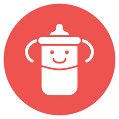 Sippy Cup Vector Icon