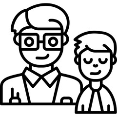 Meeting Icon Vector Element