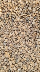 Beige and Brown Small Rocks Texture Background