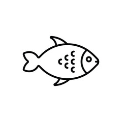 Fish Vector icon