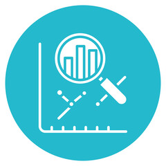 Descriptive Analytics Vector Icon