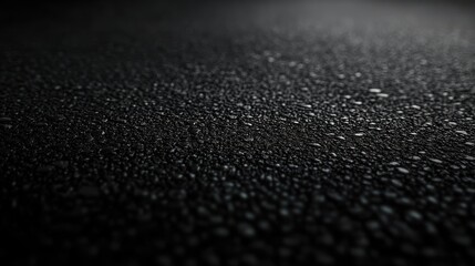 black asphalt road and empty dark street scene background with studio room interior texture for display products wall background