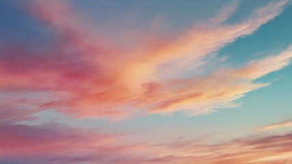 Obraz premium painting background sunrise sky sun hand-drawn cloud sky painting watercolor abstract background sunrise dawn digital sunset sundown artistic texture art oil grunge landscape dramatic modern