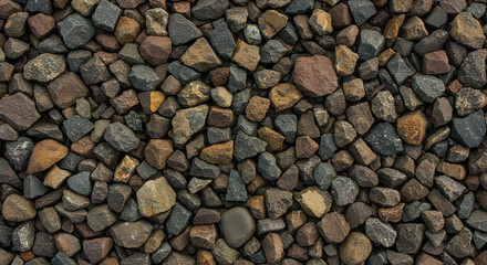 High-Resolution Loose Packed Mineral Stones Texture for Backgrounds