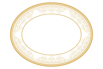 Vintage ornamental frame and border design.