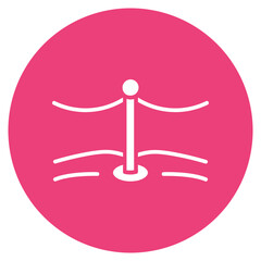 Boundary Marker Vector Icon