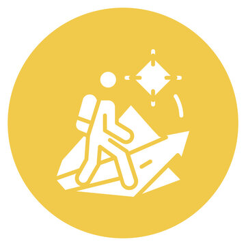 Backtracking Vector Icon