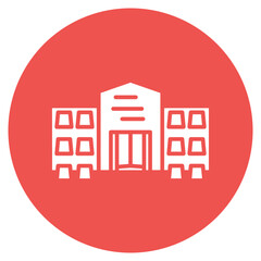 Outlet Mall Vector Icon