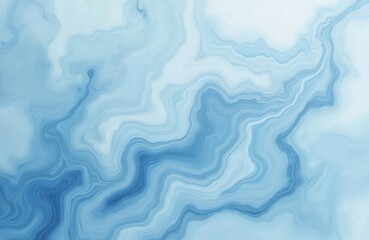 Fototapeta premium Abstract swirling blue marble texture background. Resembles water flow. Seamless natural stone design for background, decor, interior. Elegant modern contemporary style graphic, perfect for digital