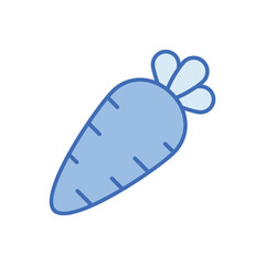 Carrot Vector icon