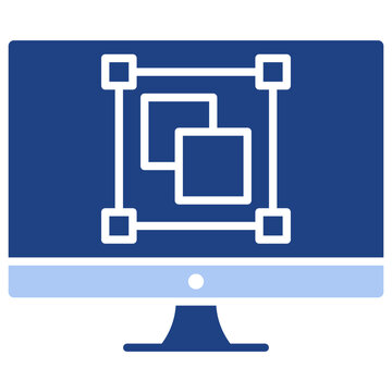 Object Flat Blue Icon