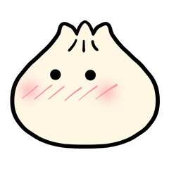 vector illustration of a bun