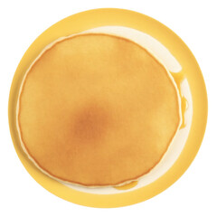 Huni Kakuru - A Maldivian pancake made from flour, coconut, and sugar. It is crispy on the outside and soft