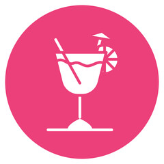 Cocktail Vector Icon