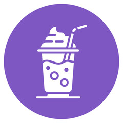 Cream Soda Vector Icon