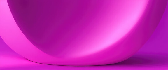 Illustration of bright Pink smooth curvy purple shape background