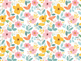 Artistic flora, charming blooms