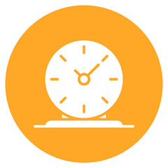Wall Clock Vector Icon
