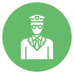 Bodyguard Vector Icon