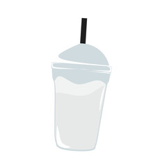 Illustrasion of a bubble tea drink