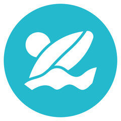 Boogie Board Vector Icon