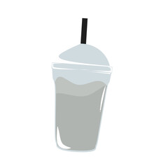 Illustrasion of a bubble tea drink