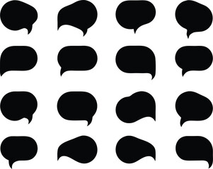 Fototapeta premium Speech bubbles collection. Vector illustration