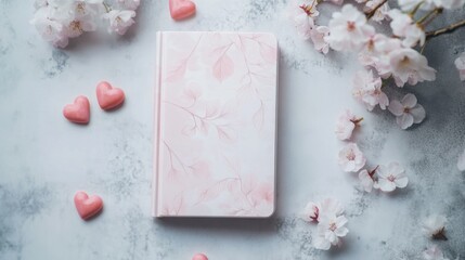 Cherry blossom notebook