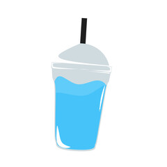 Illustrasion of a bubble tea drink