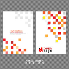 Annual report cover design