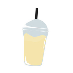 Illustrasion of a bubble tea drink