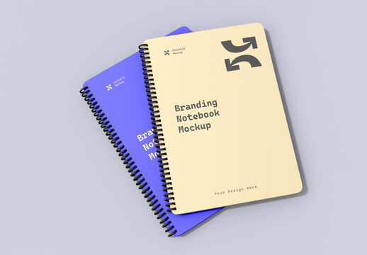 Ringed Notepad Mockup