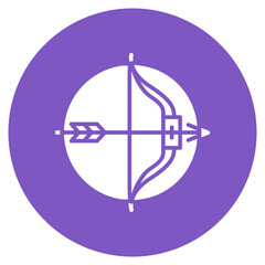 Horsebow Vector Icon