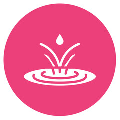 Splash Pad Vector Icon