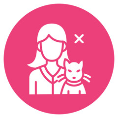 Pet Allergy Vector Icon