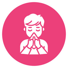 Sneezing Fit Vector Icon