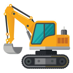 excavator vector