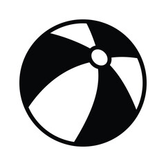 Take a look at this amazing icon of beach ball in modern style
