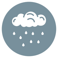 Humid Air Vector Icon