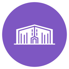 Freight Terminal Vector Icon